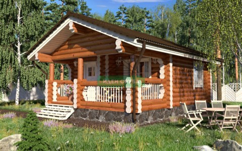 Баня из дерева